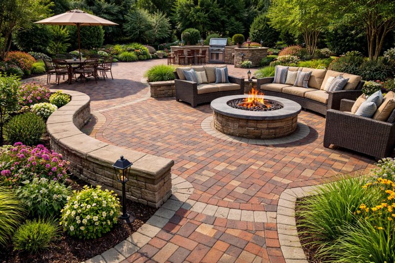 Patio Brick Installation in Providence, RI